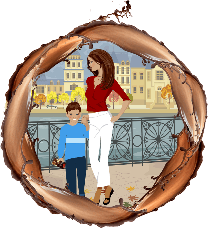 Серия "Шоколад с начинками"