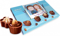 Шоколадні цукерки "Любимов Корзинка"